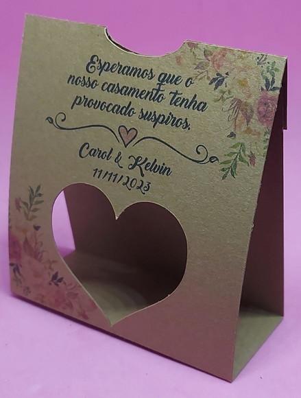 Lembrancinha Casamento (embalagem Rústica Mini Suspiros)