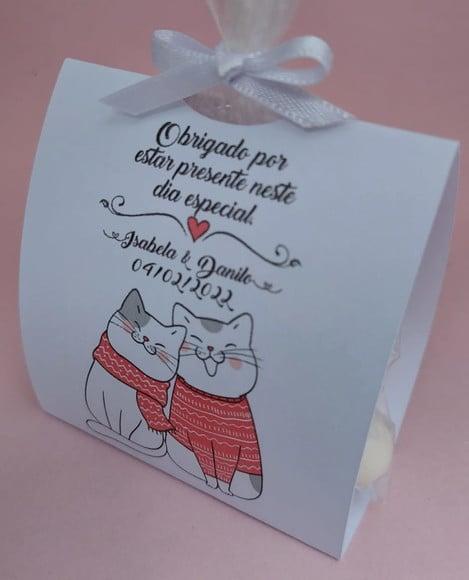 Lembrancinha Cute Casamento Noivado Bodas - Mini Suspiros