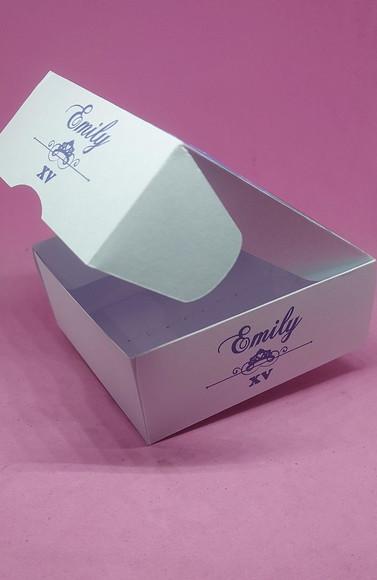 Lembrancinha Galaxia - Caixa Personalizada 4 Docinhos