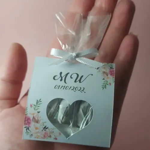 Embalagem para Amêndoas - Lembrancinha Casamento
