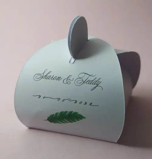 Embalagem para Bem Casado - Lembrancinha
