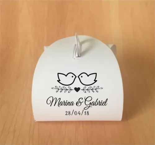 Embalagem para Bem Casado - Lembrancinha