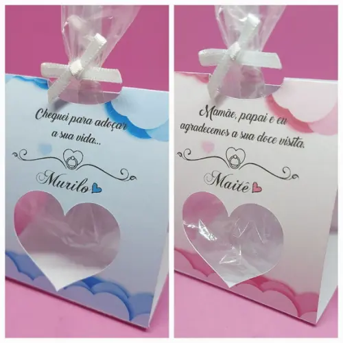 Embalagem p/ Lembrancinha Brigadeiro de Pote /colher
