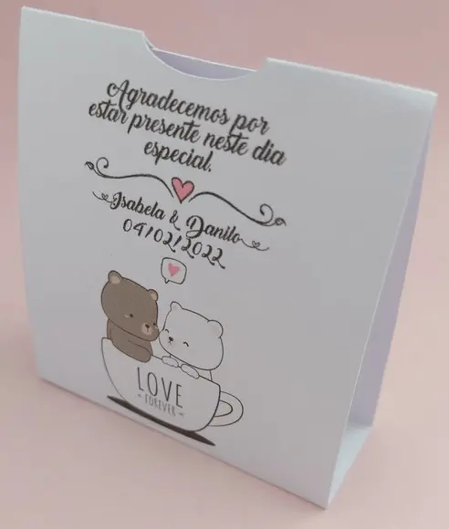 Lembrancinha Cute Casamento Noivado Bodas - Mini Suspiros