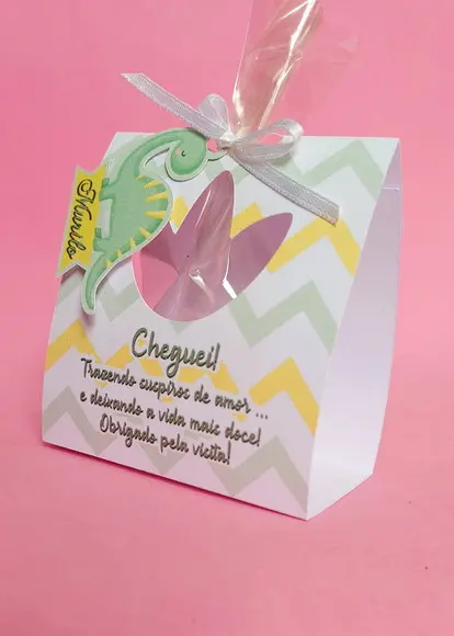 Lembrancinha Maternidade Chá de Bb Embalagem P Mini Suspiros