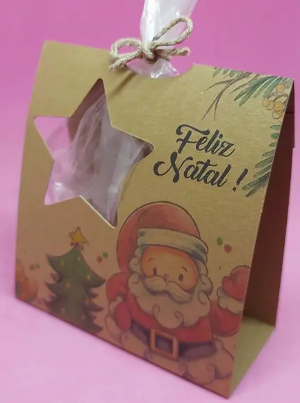 Lembrancinha Natal Embalagem mini Suspiros