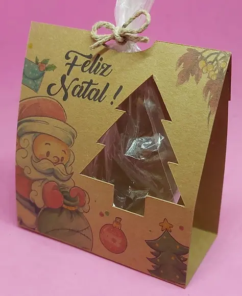 Lembrancinha Natal Embalagem mini Suspiros
