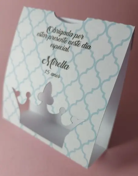 Lembrancinha Rústica 15 Anos Casamento Porta Mini Suspiros