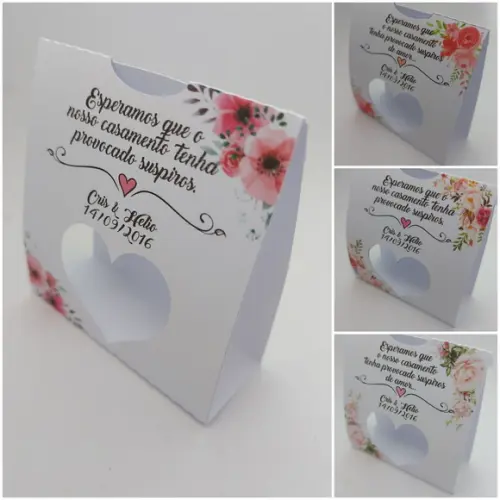 Lembrancinha Rústica 15 Anos Casamento Porta Mini Suspiros