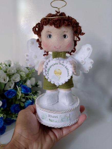 Anjo de Feltro Batizado