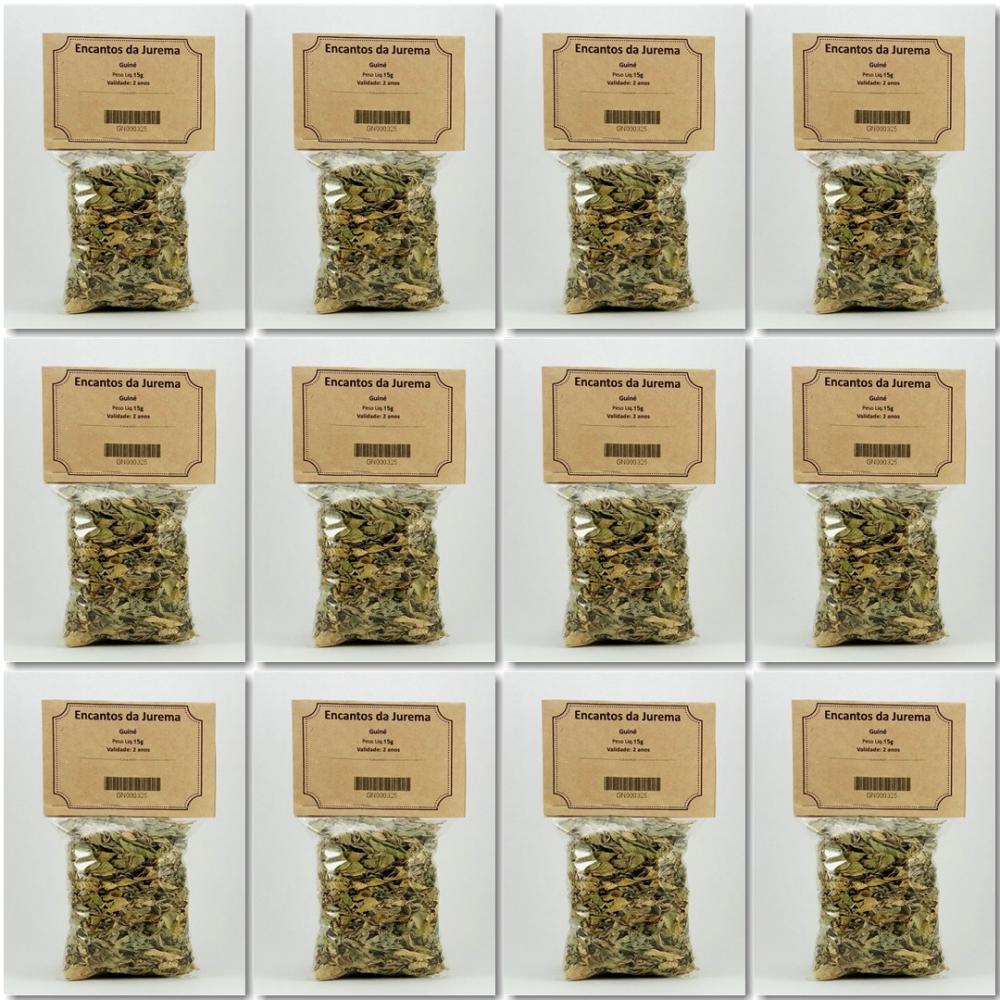 Folhas de Guiné embalagem com 15g (12 Unidades)