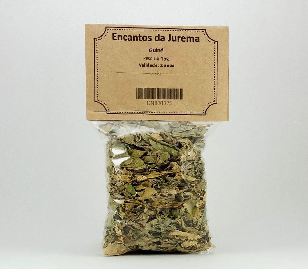 Folhas de Guiné embalagem com 15g (12 Unidades)
