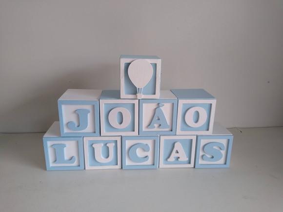 9 Cubos Decorativos em mdf Também 6×6 com Molduras