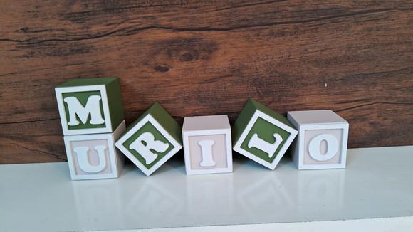 Kit com 11 Cubos 6×6 com Molduras Decorados