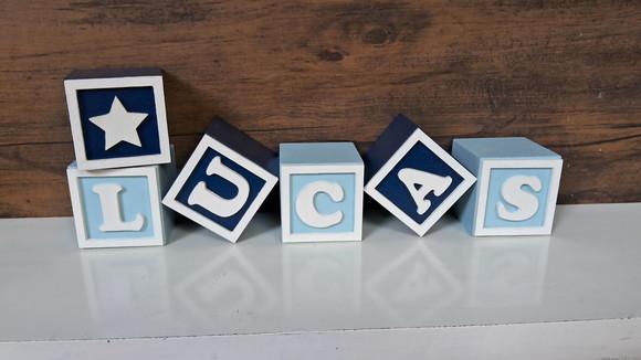 Kit com 11 Cubos 6×6 com Molduras Decorados
