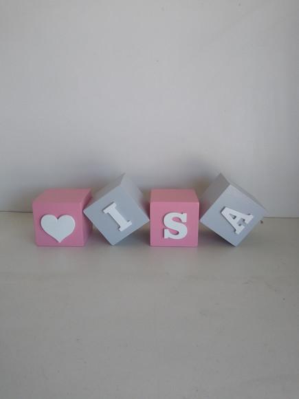 Kit com 10 Cubos5×5 Decorativos