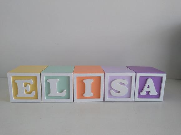 Kit com 12 Cubos 5×5 com Molduras Decorados
