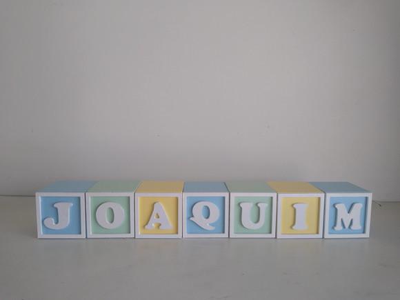 Kit com 12 Cubos 7×7 com Molduras Decorados