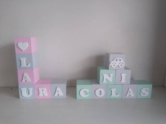 Kit com 17 Cubos 5×5 Decorados