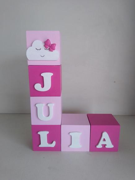Kit com 4 Cubos 5×5 Decorados