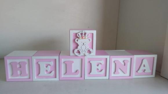 Kit com 5 Cubos 10×10 com Molduras Decorados
