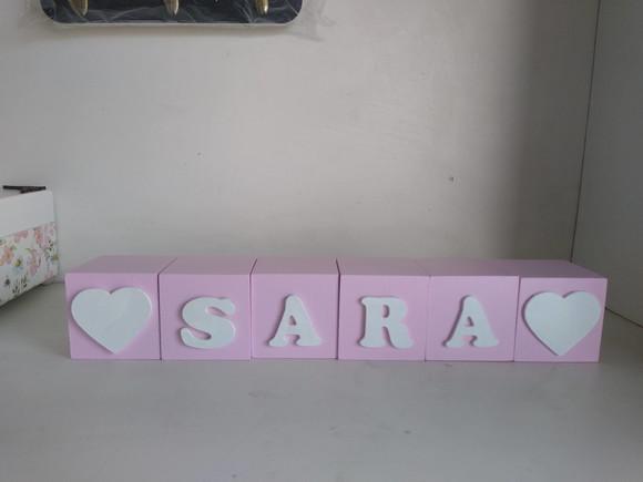 Kit com 5 Cubos 7×7 Decorados