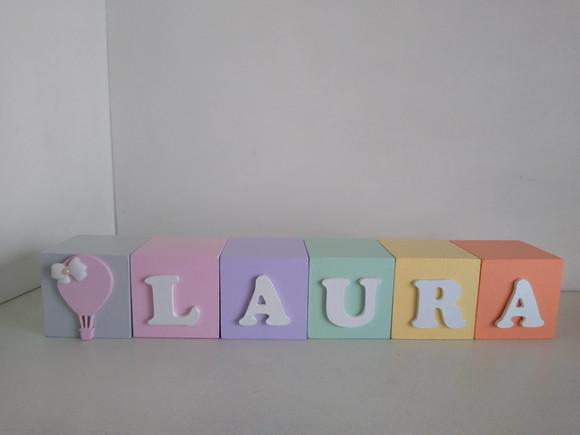 Kit com 5 Cubos 7×7 Decorados