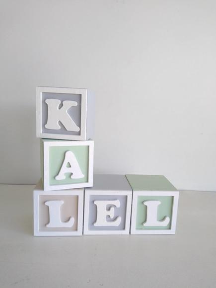Kit com 6 Cubos 10×10 com Molduras