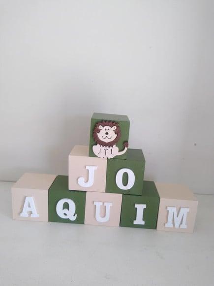 Kit com 6 Cubos 6×6 Decorados