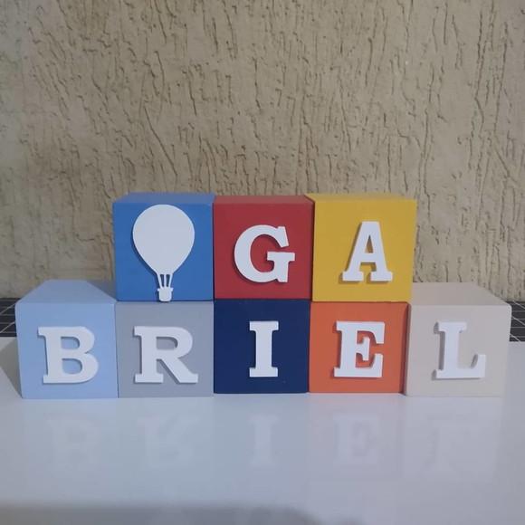 Kit com 6cubos 6×6 Decorativos
