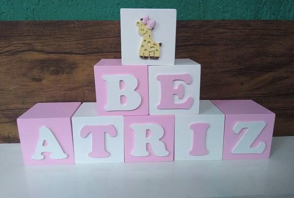 Kit com 7 Cubos 6×6 Decorados
