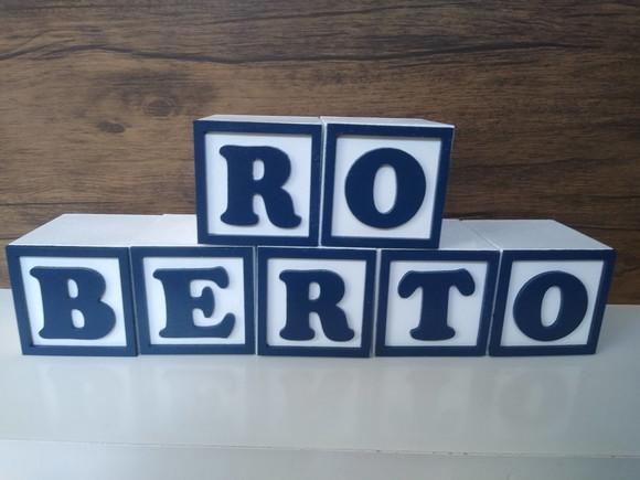Kit com 8 Cubos 6×6 com Molduras Decorados