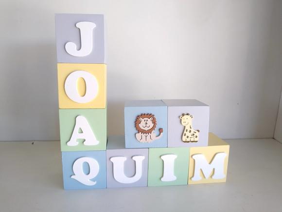 Kit com 8 Cubos 7×7 Decorados
