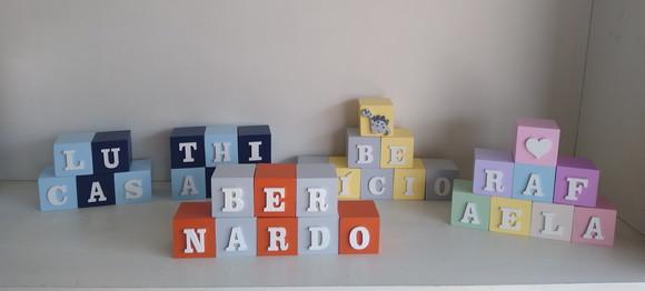 Kit com 9 Cubos 5×5personalizados