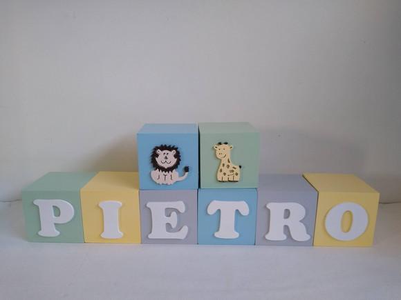 Kit com 9 Cubos 7×7 Decorativos