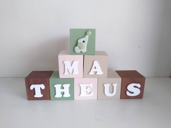 Kit com 9 Cubos 7×7 Decorativos