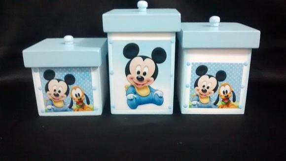 Kit Higiene para Bebê do Mickey