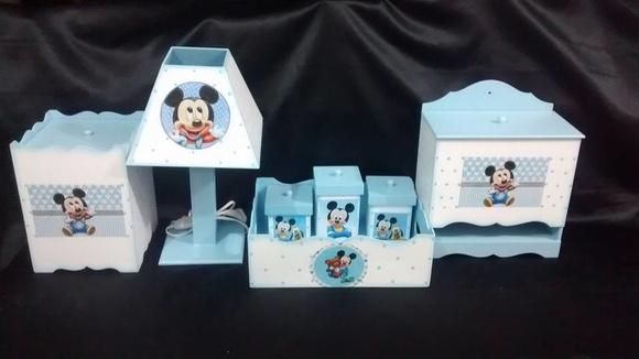 Kit Higiene para Bebê do Mickey