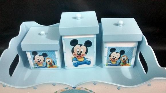 Kit Higiene para Bebê do Mickey