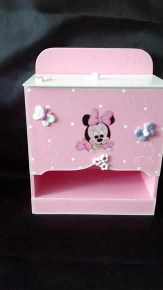 Kit Higiene para Bebê em mdf com 9peças