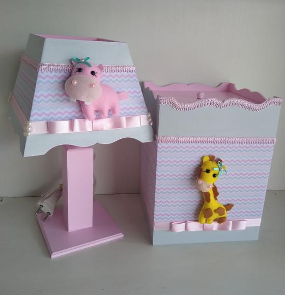 Kit Higiene para Bebê Tema Safari Bichinhos da Floresta