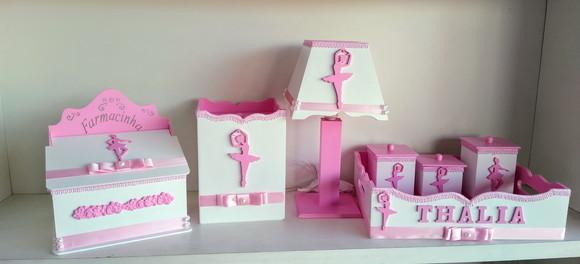 Kit Higiene Tema Bailarinas