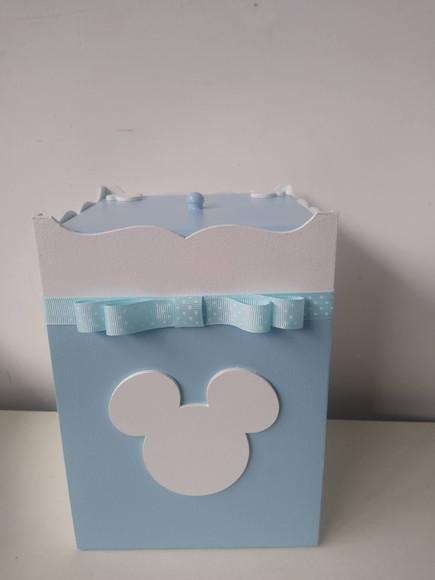 Lixeira para Kit Higiene Bebê