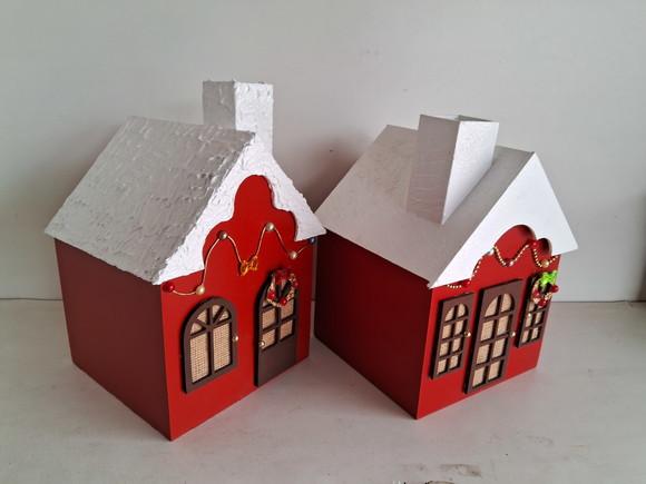 Porta Panetones em mdf Casinha