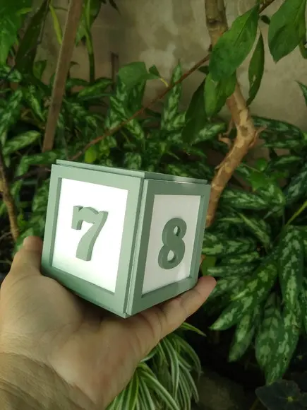 4 Cubos Duplos com Molduras 7×7 Decorados