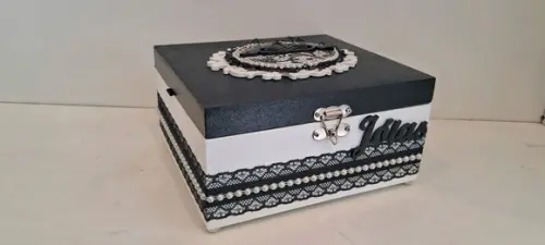 Caixa Porta Joias em mdf