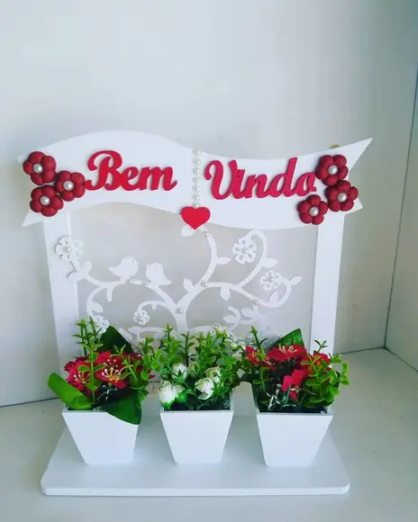 Enfeite de Porta Bem Vindo