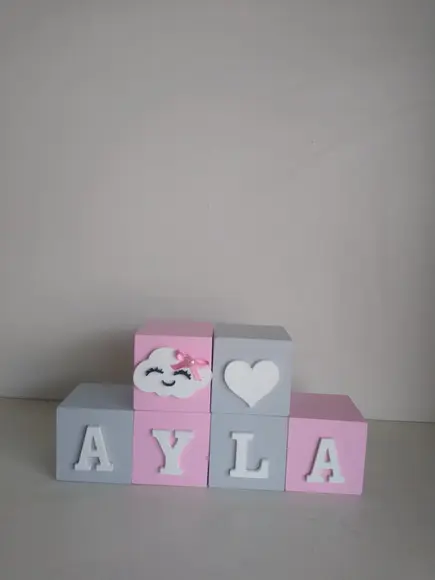 Kit com 10 Cubos5×5 Decorativos