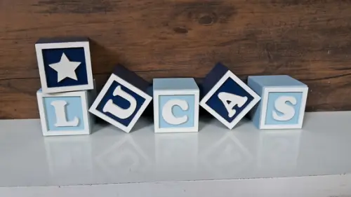Kit com 11 Cubos 6×6 com Molduras Decorados