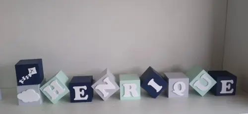 Kit com 14 Cubos 6×6 Decorados